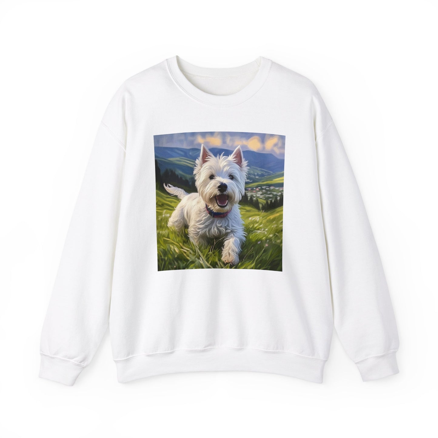 Westie Artistic Masterpiece Unisex Crewneck Sweatshirt