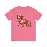 Dachshund 'Simone' - Unisex Jersey Short Sleeve Tee