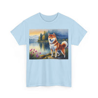 Shiba Inu Unisex Heavy Cotton Tee