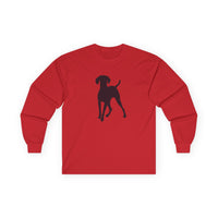 Hungarian Vizsla Unisex Cotton Long Sleeve Tee