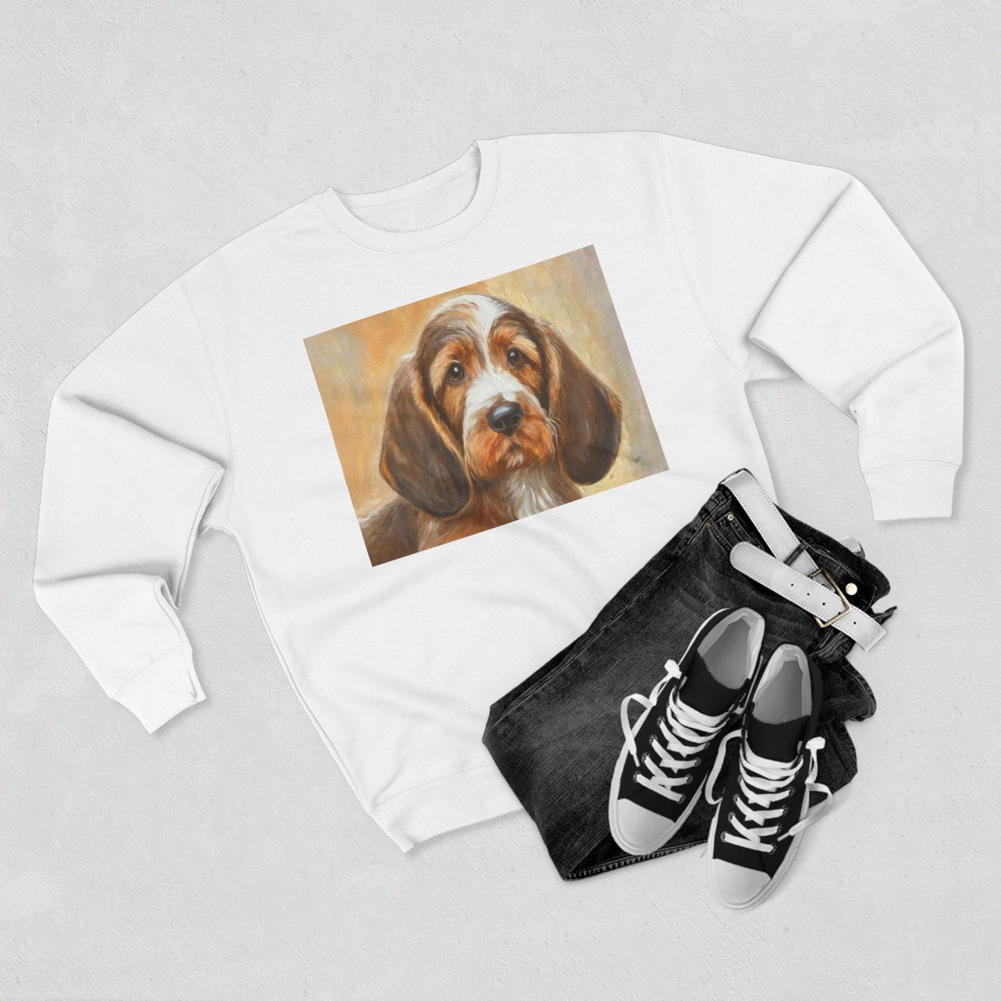 Basset Fauve de Bretagne Unisex Crewneck Sweatshirt