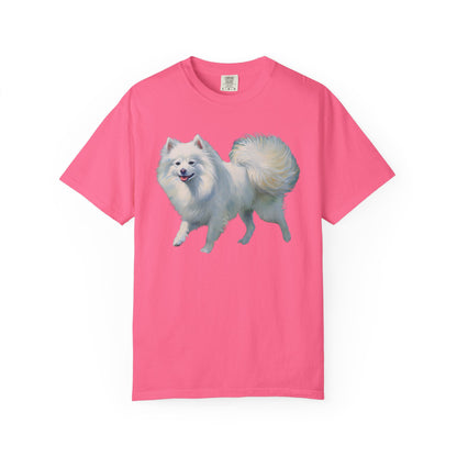 Japanese Spitz - Unisex Relaxed Garment-Dyed T-shirt