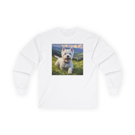 Westie #2 - Unisex Classic Cotton Long Sleeve Tee