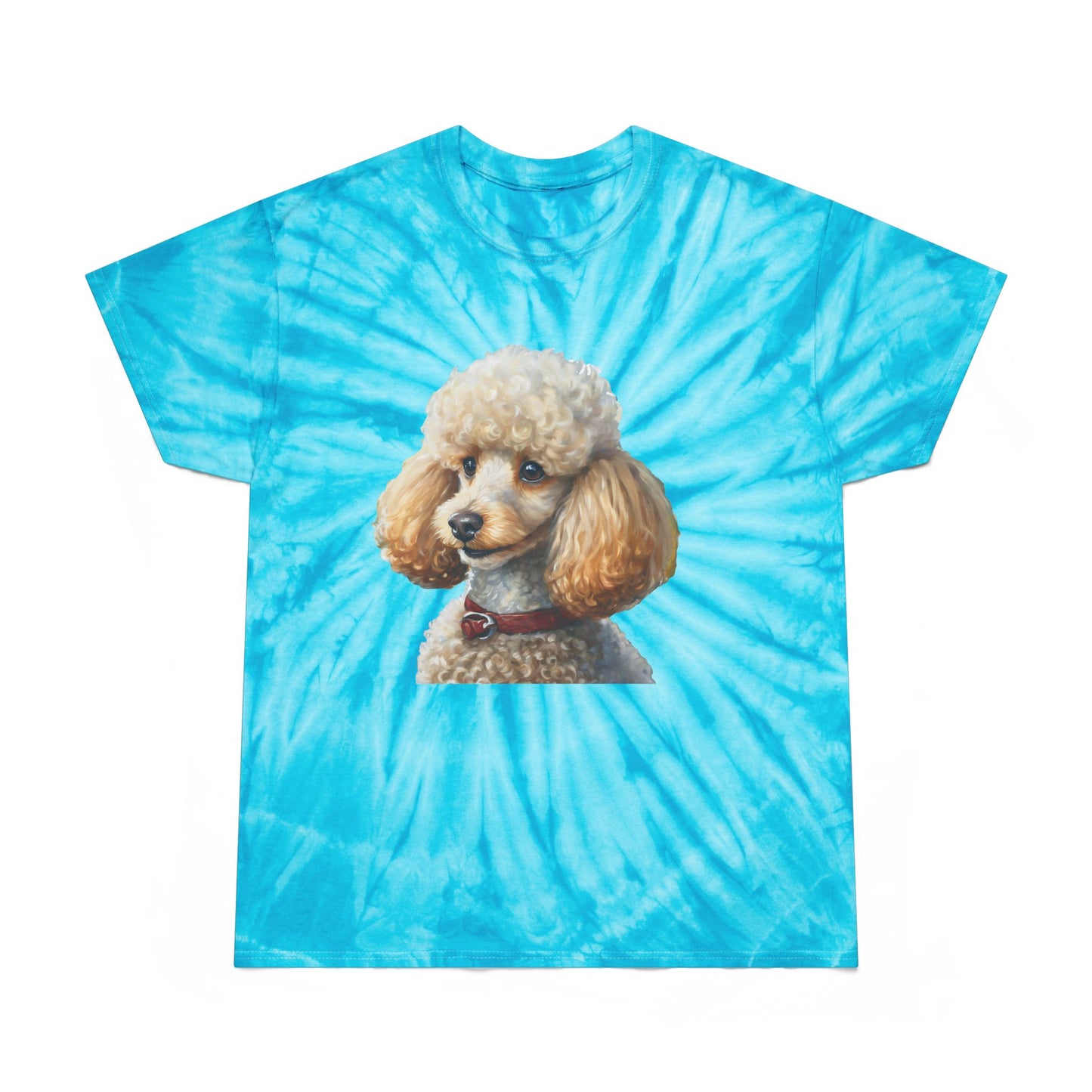 Standard Poodle #2 - Tie-Dye Tee, Cyclone