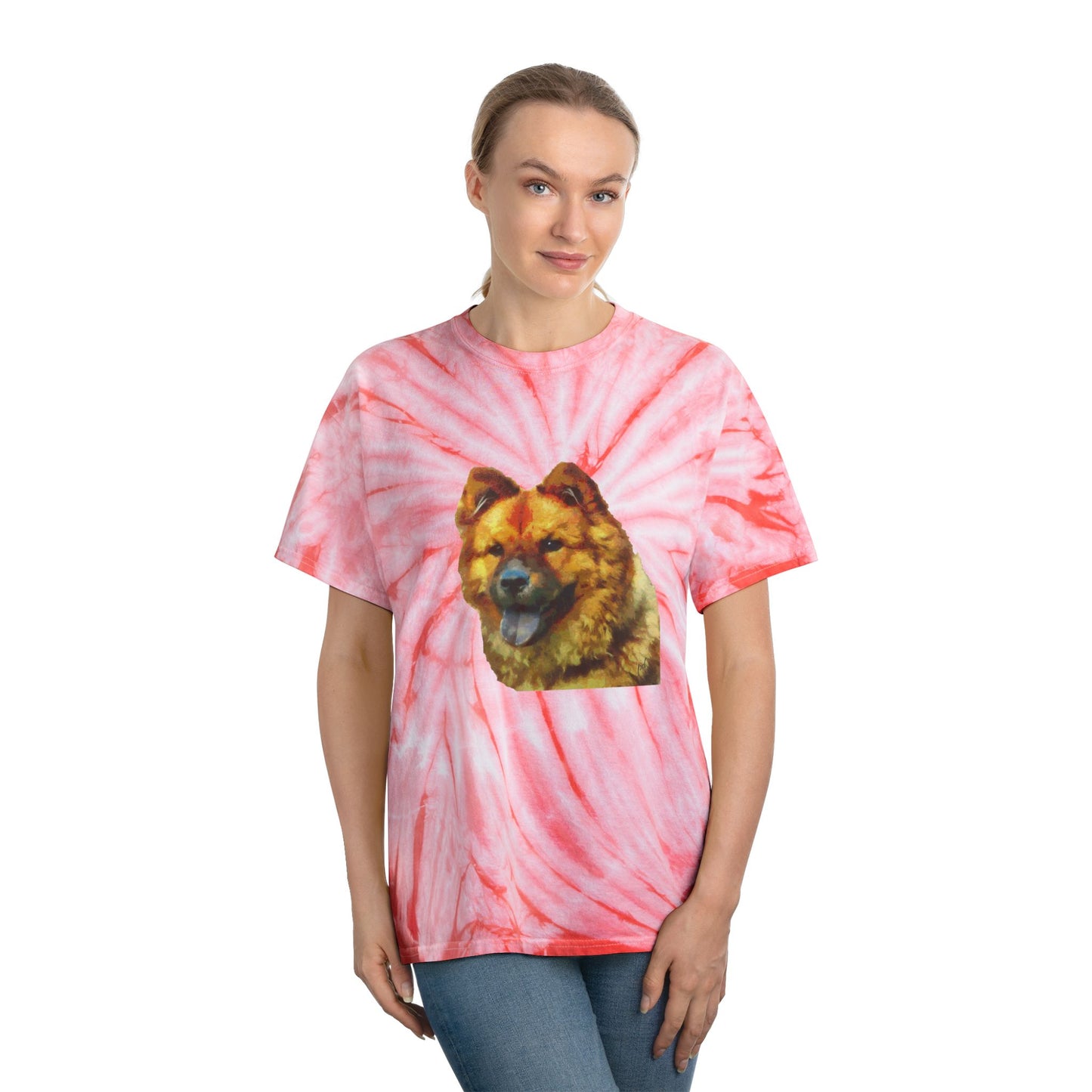 Chow Chow Unisex Tie-Dye Tee, Cyclone