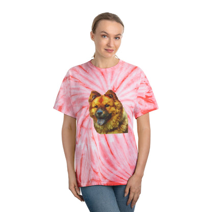 Chow Chow Unisex Tie-Dye Tee, Cyclone