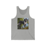 Large Munsterlander - Unisex Jersey Tank