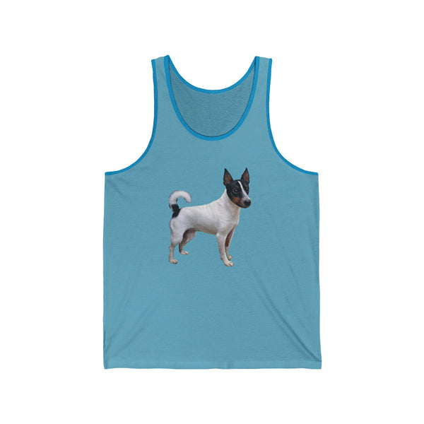 Japanese Terrier  -   Unisex Jersey Tank Top - Summer Casual Wear