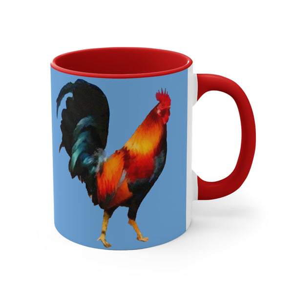 Rooster 'Silas' Ceramic Accent Coffee Mug, 11oz