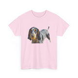 Bluetick Coonhound Unisex Heavy Cotton Tee