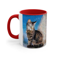 Cat Teris of Tinos Accent Coffee Mug, 11oz