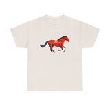 Horse 'Old Red' Unisex Heavy Cotton Tee