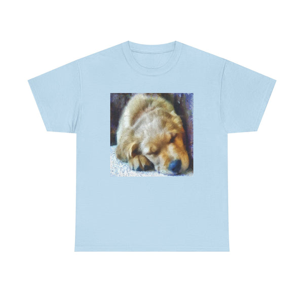 Golden Retriever 'Zuko' Unisex Heavy Cotton Tee