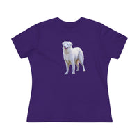 Hungarian Kuvasz - Women's Relaxed Fit Cotton Tee