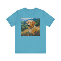 Golden Retriever Classic Jersey Short Sleeve Tee