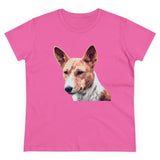 Basenji Women's Midweight Cotton Tee