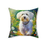 Bolognese Spun Polyester Throw Pillow