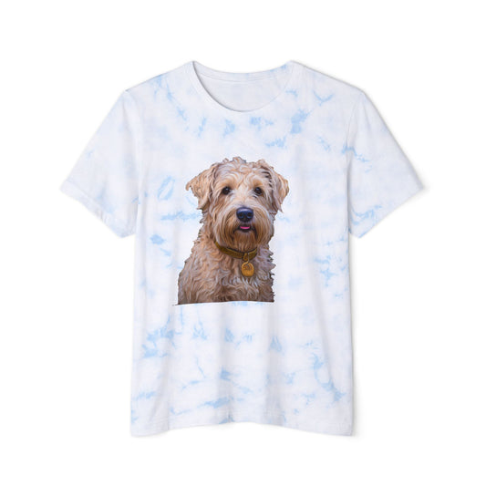 Soft Coated Wheaten Terrier - Unisex  Fashion Tie-Dyed T-Shirt