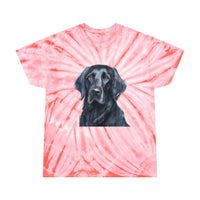 Flat-Coated Retriever Classic Tie-Dye Tee, Cyclone