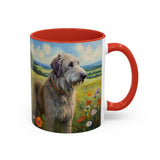 Irish Wolfhound Accent Coffee Mug - 2 Sizes