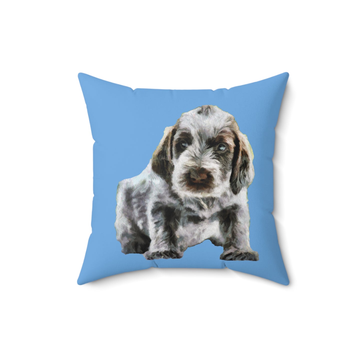 Spinone Italiano Spun Polyester Throw Pillow
