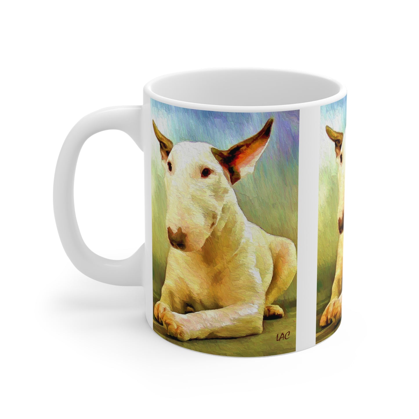 English Bull Terrier Ceramic Mug 11oz