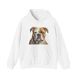 American Bulldog - Unisex 50/50 Hooded Sweatshirt