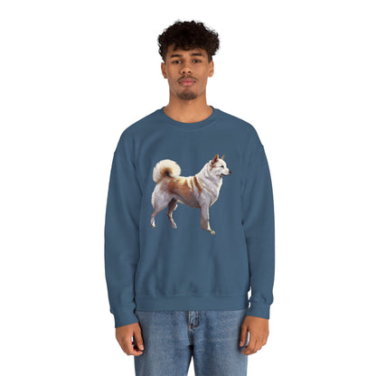 Kishu Ken Unisex 50/50 Crewneck Sweatshirt