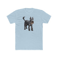 Cesky Terrier - Men's Fitted Cotton Crew Tee