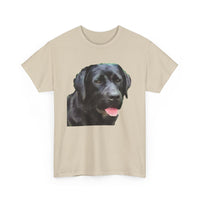 Labrador Retriever 'Rizzo' Unisex Heavy Cotton Tee