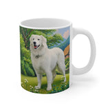 Hungarian Kuvasz Ceramic Mug 11oz