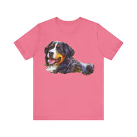 Bernese Mountain Dog Unisex Jersey Short Sleeve Tee
