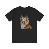 Icelandic Sheepdog Unisex Jersey Short Sleeve Tee