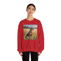 German Pinscher 50/50 Crewneck Sweatshirt