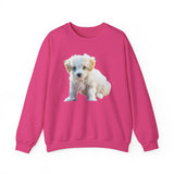 Bichon Frise Unisex 50/50 Crewneck Sweatshirt