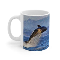 Whale 'Leviathan' - - Ceramic Mug 11oz (Size: 11oz)