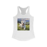 Westie #2 - West Highland Terrier Women's Classic Racerback Tank