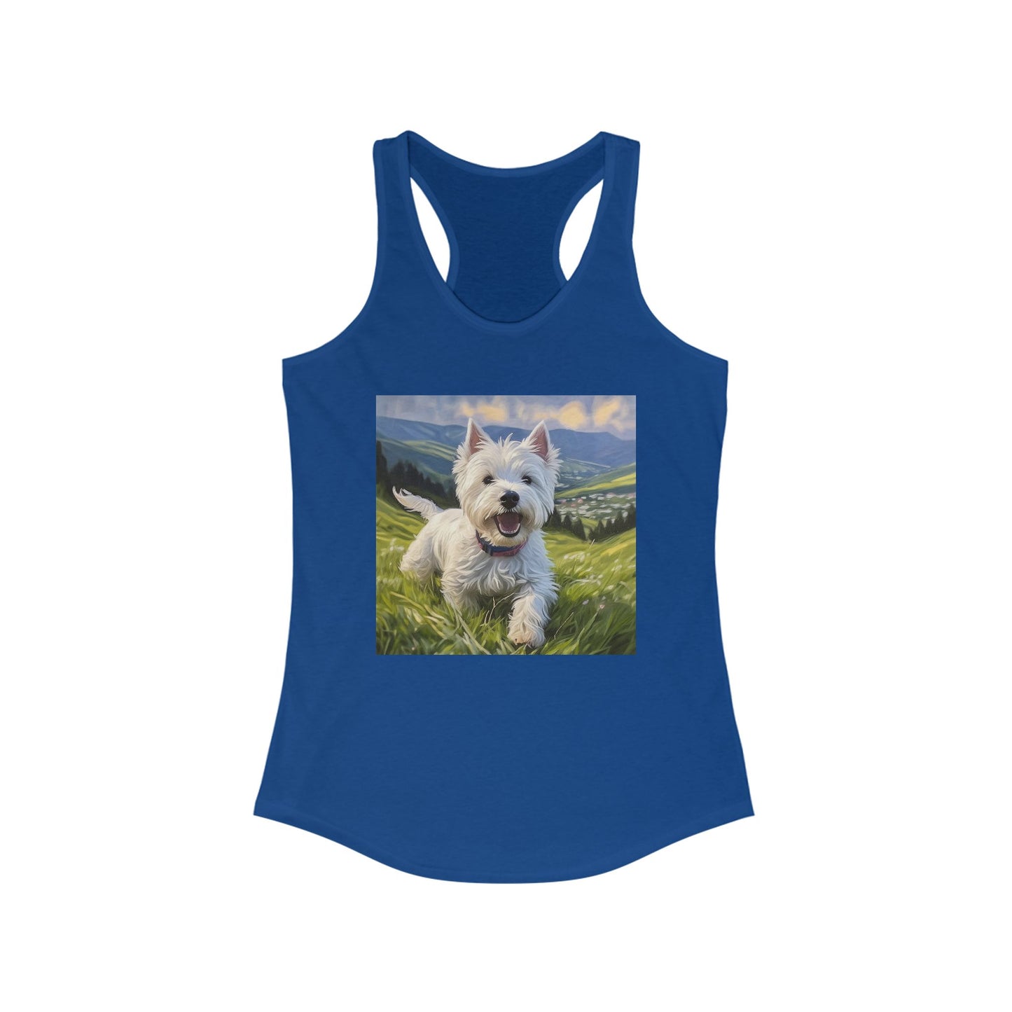 Westie #2 - West Highland Terrier Women's Classic Racerback Tank
