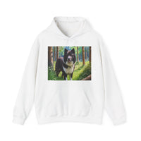 Karelian Bear Dog Unisex 50/50 Hooded Sweatshirt