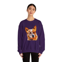Red Heeler - Australian Cattle Dog - Unisex 50/50 Crewneck Sweatshirt