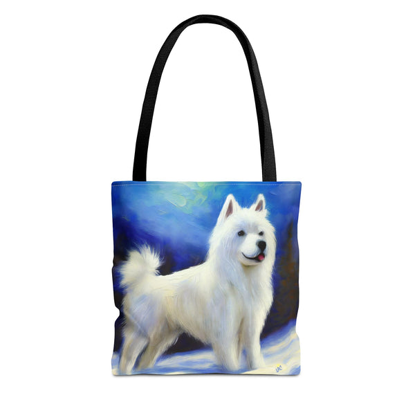 American Eskimo Dog Tote Bag - The Elegant Canine Companion