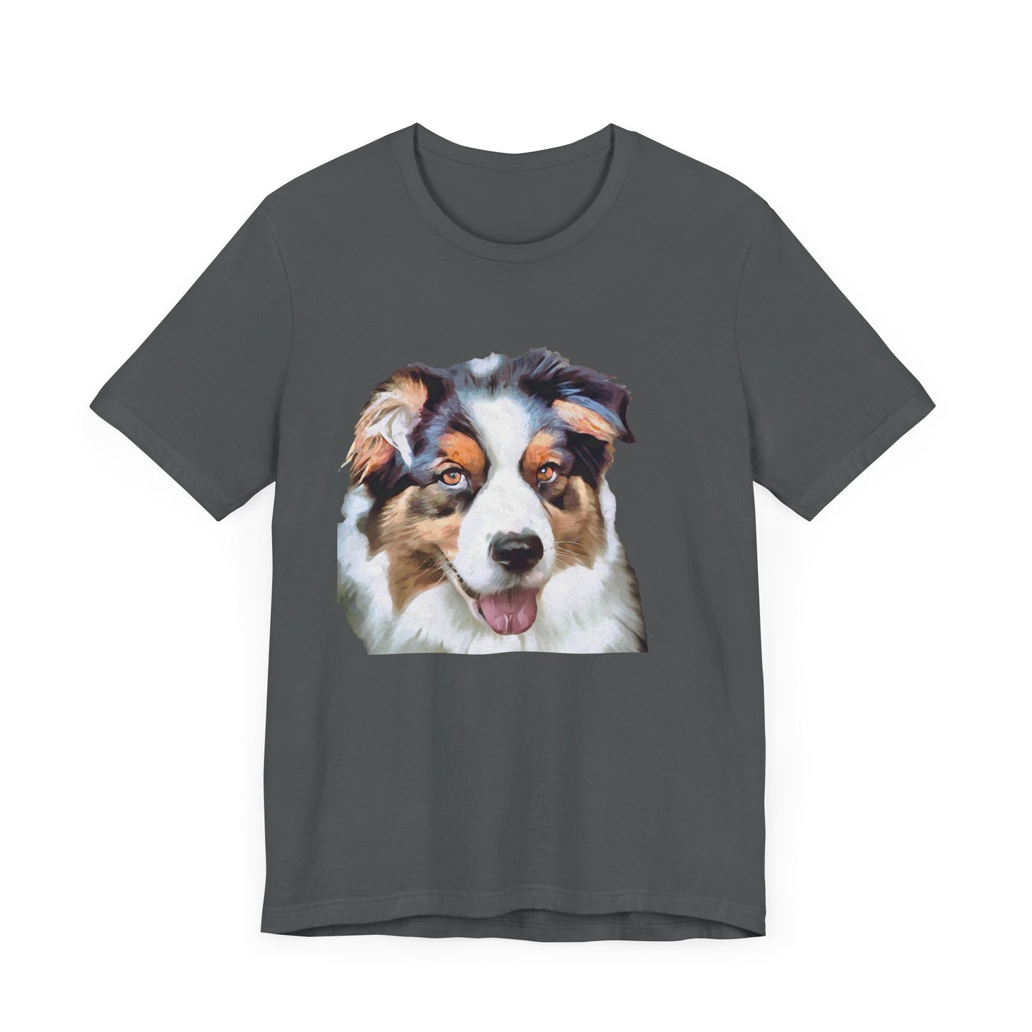 Australian Shepherd 'Blue Merle' Unisex Jersey Short Sleeve Tee