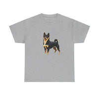 Black & Tan Shiba Inu  -  Unisex Heavy Cotton Tee