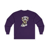 Dalmatian Unisex Cotton Long Sleeve Tee