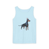 Doberman Pinscher #1  --  Unisex Relaxed Fit Garment-Dyed Tank Top