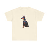 Doberman Pinscher #2 - Unisex Heavy Cotton Tee