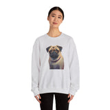 Pug - Unisex 50/50 Crewneck Sweatshirt