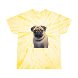 Pug - Unisex Tie-Dye Tee, Cyclone