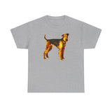 Airedale 'Lucy' Unisex Classic Heavy Cotton Tee  -