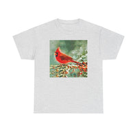 Winter Cardinal Classic Heavy Cotton Tee